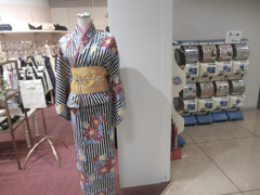 お洒落な浴衣