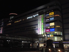 夜の浜松駅