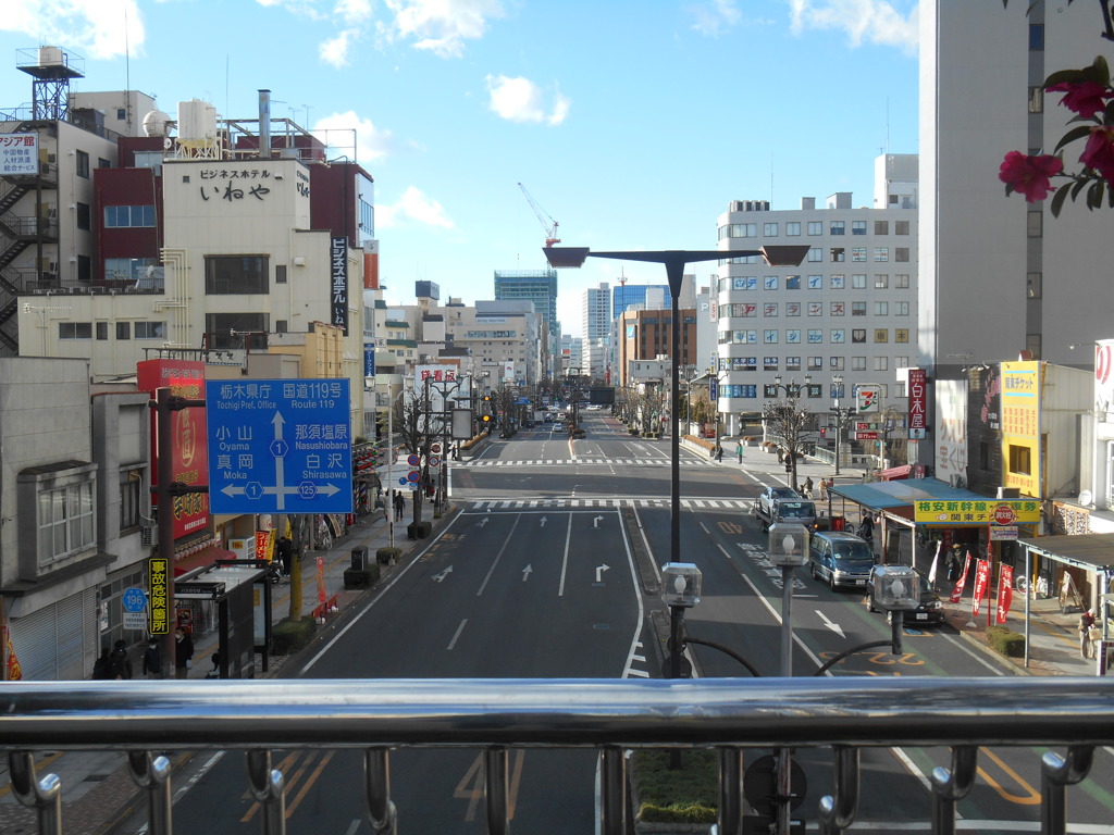冬の街道