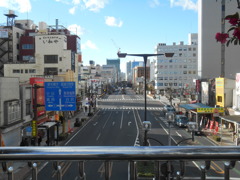 冬の街道