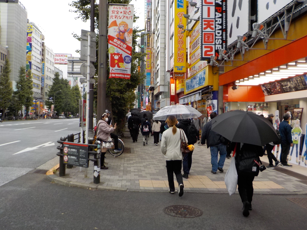 コロナ禍の秋葉原
