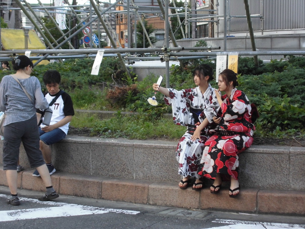自撮り