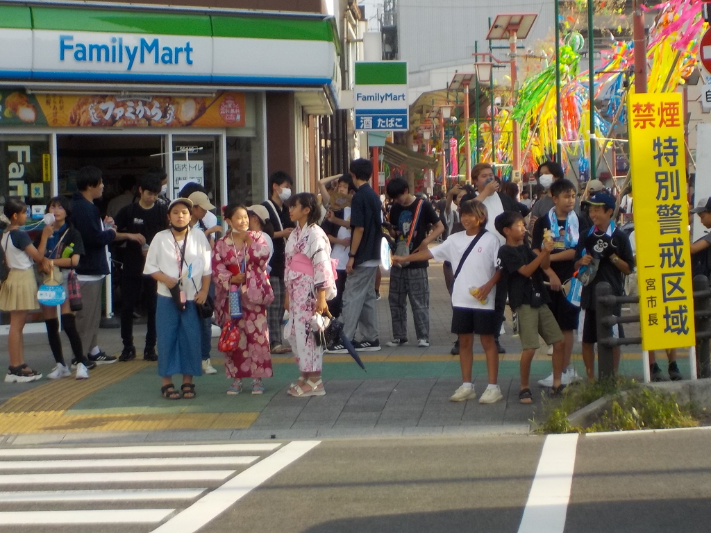 賑わい