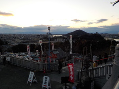 夕日