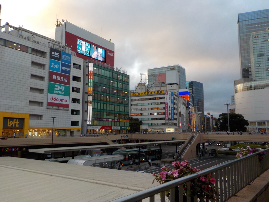 夕方