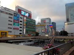 夕方
