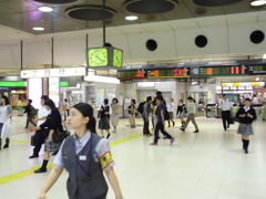 宇都宮駅構内