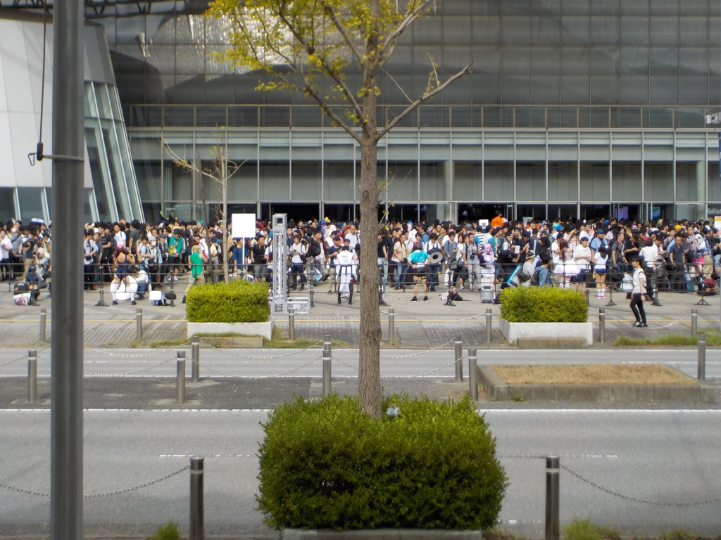 コスプレイヤーがいっぱい
