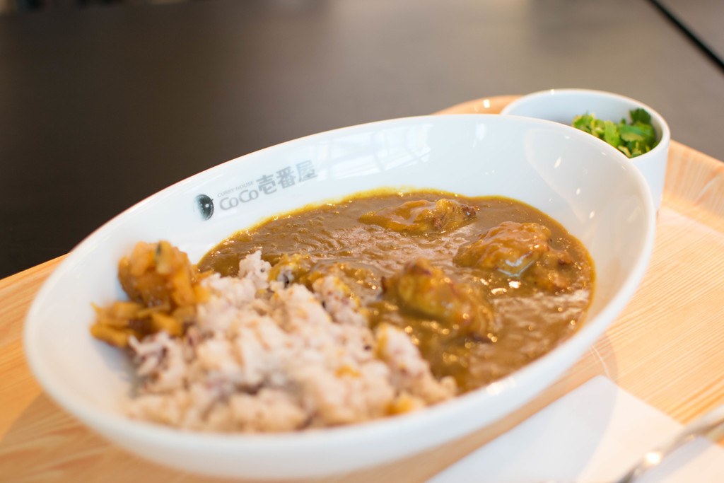 緑色看板のココイチ