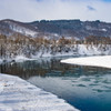 冬の空知川