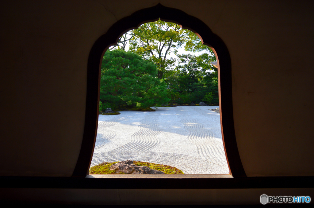 建仁寺窓から