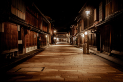 夜の茶屋町