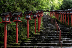 雨上がりの貴船神社1