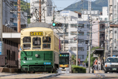 長崎市電蛍茶屋行