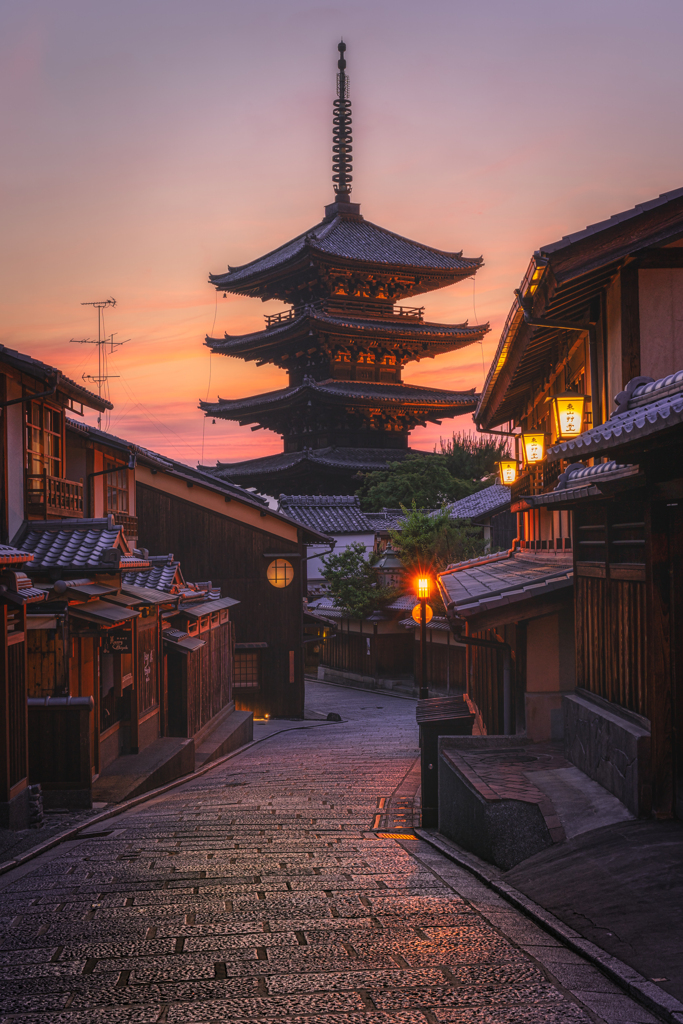 ６月４日八坂通り夕景