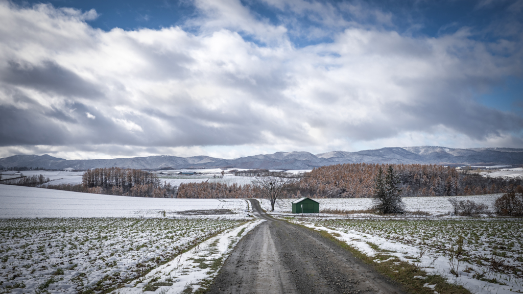 秋の終わりと冬の始まり