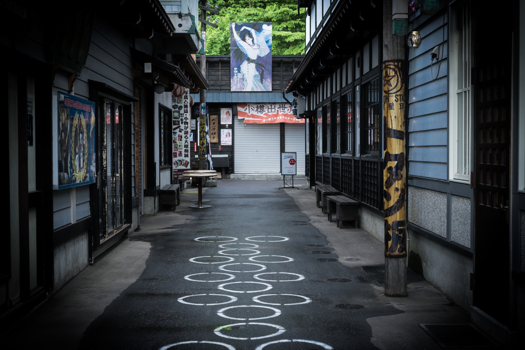 小樽堺町通にて1