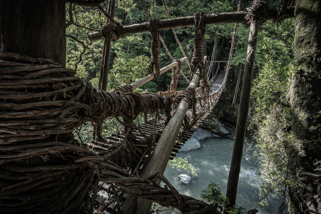 祖谷のかずら橋2