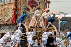 菊水、見せ場です