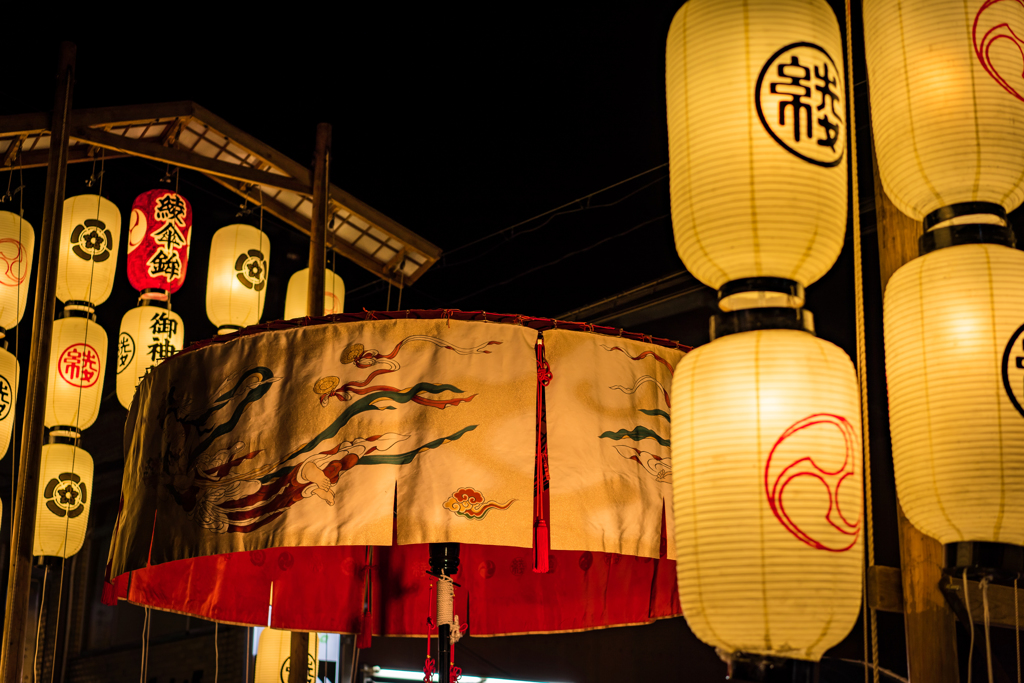 祇園祭　綾傘鉾1