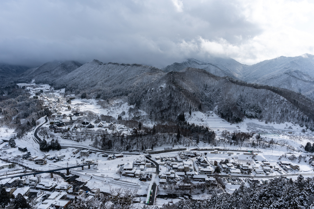 冬の仙山線