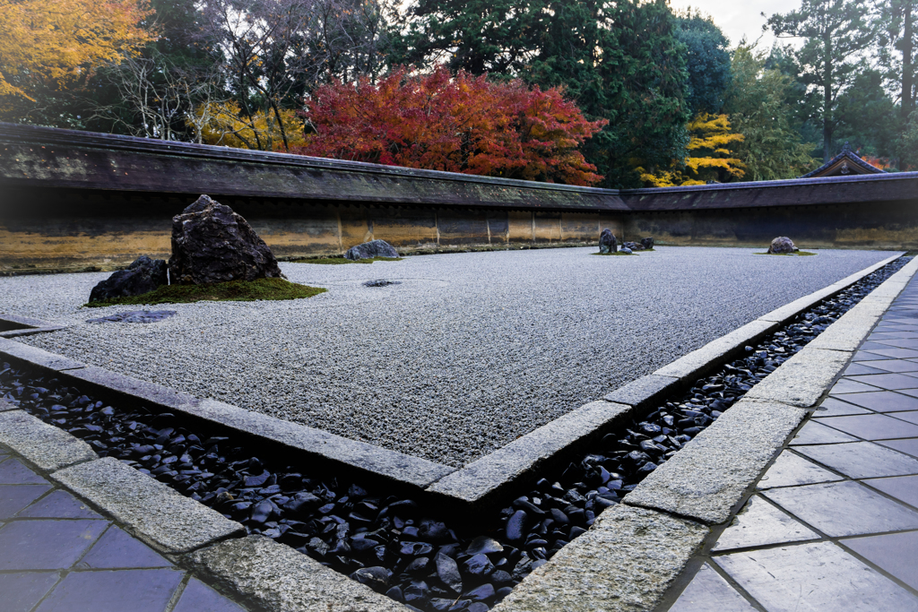 秋の龍安寺1