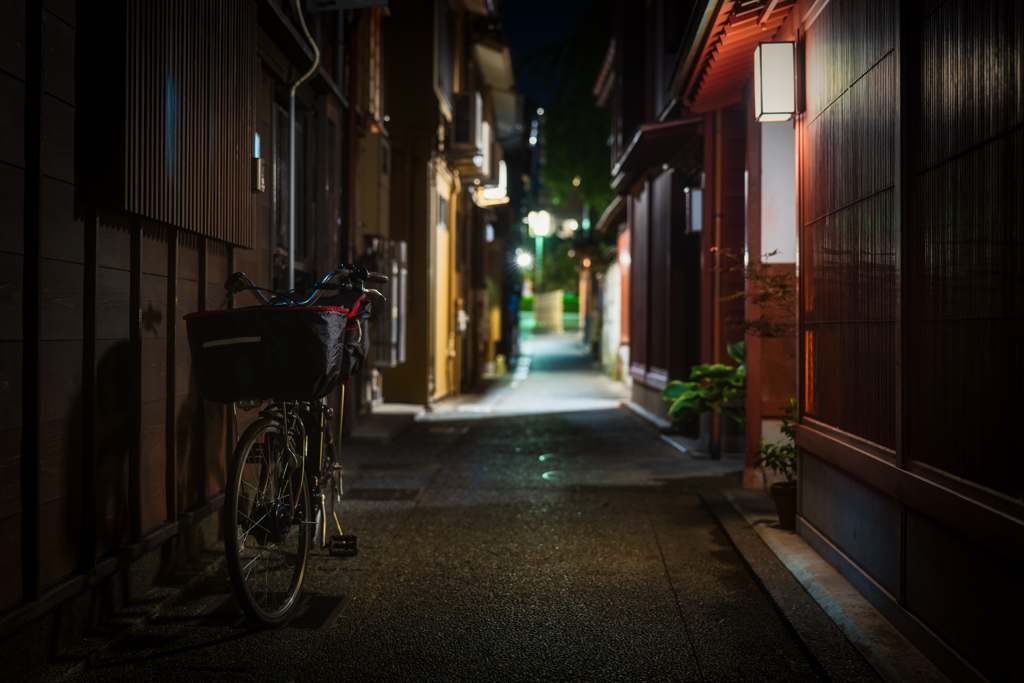 夜の主計町