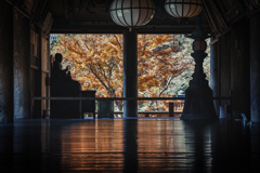 秋の長谷寺1