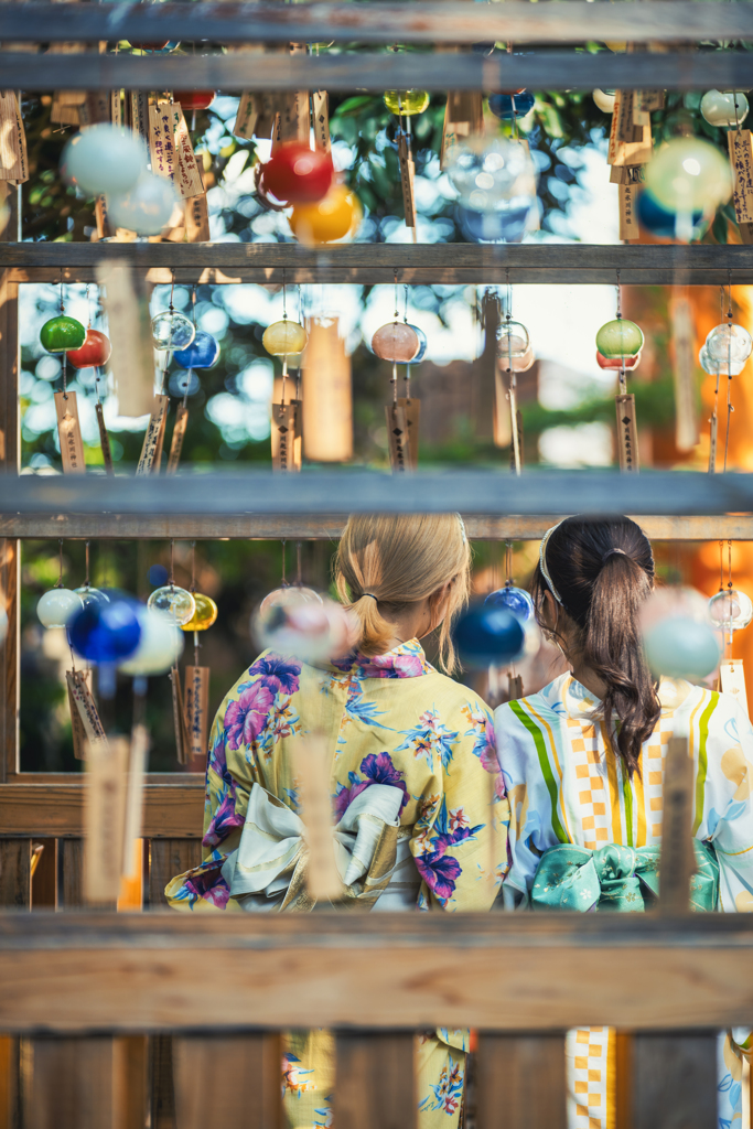 川越氷川の風鈴2