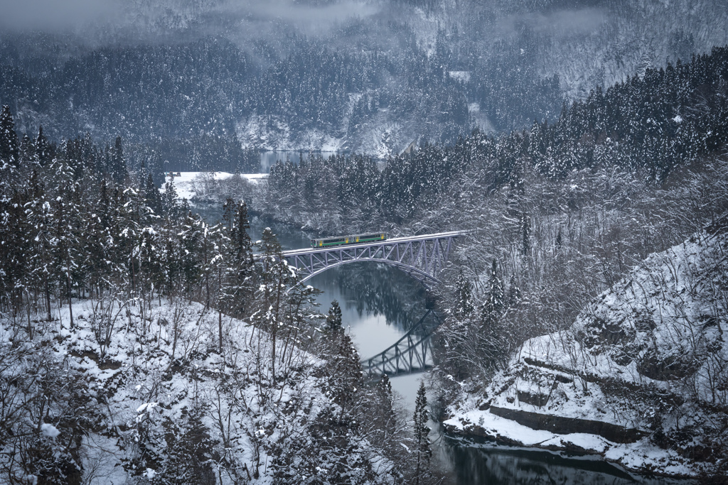 只見川第一橋梁