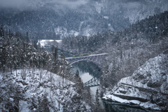 只見川第一橋梁