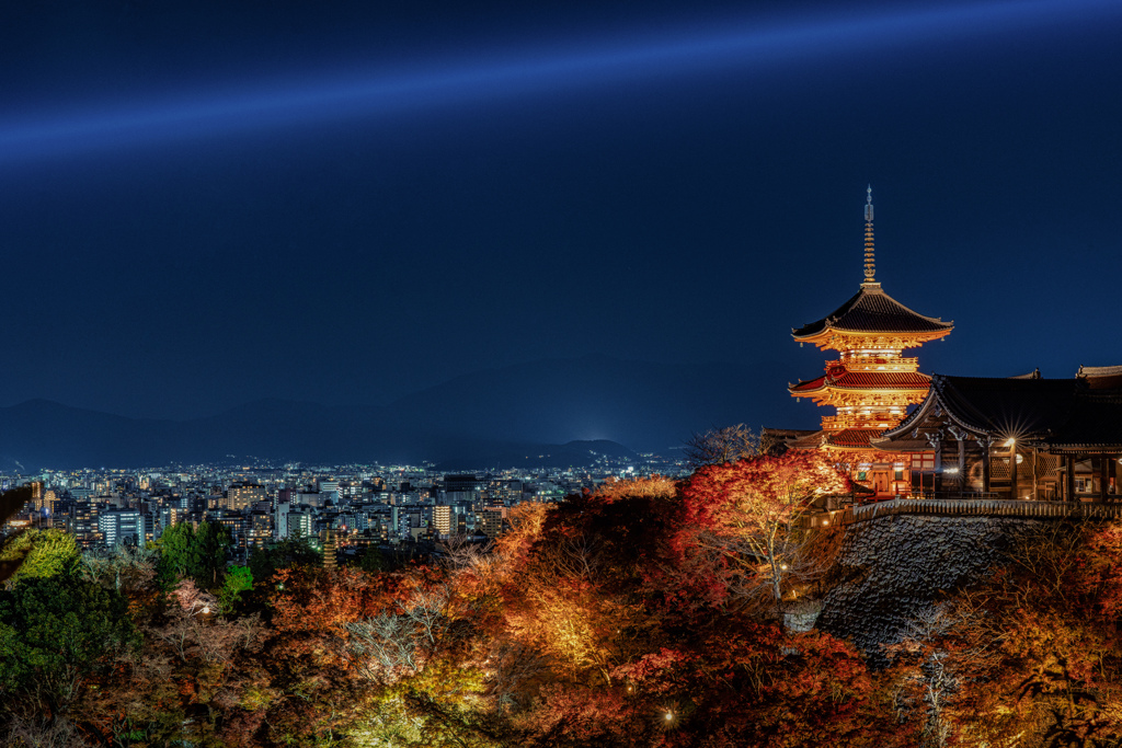 夜の清水寺2