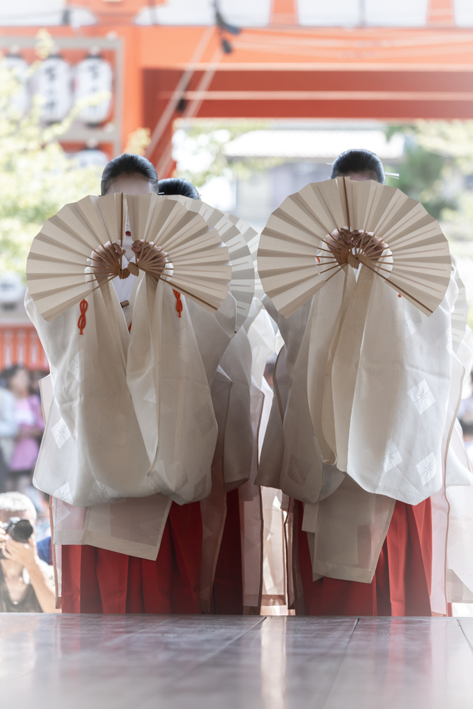 先斗町舞踊奉納1