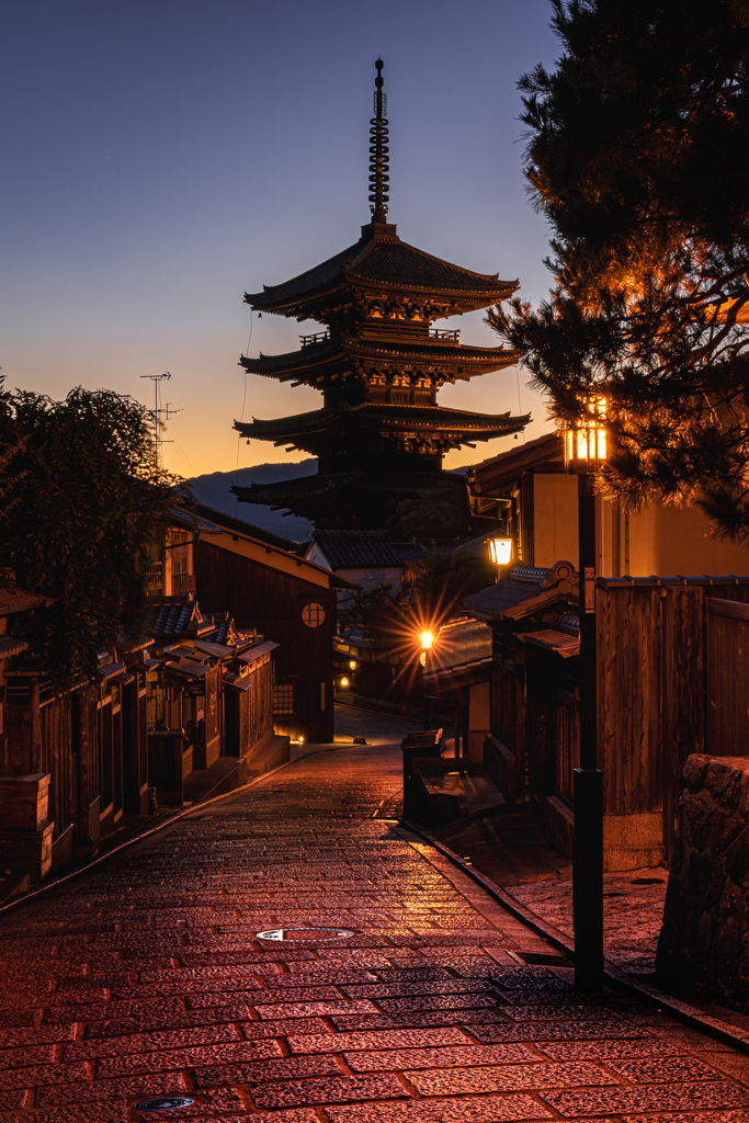 ６月７日八坂通り夕景