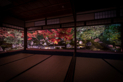 夜の圓徳院