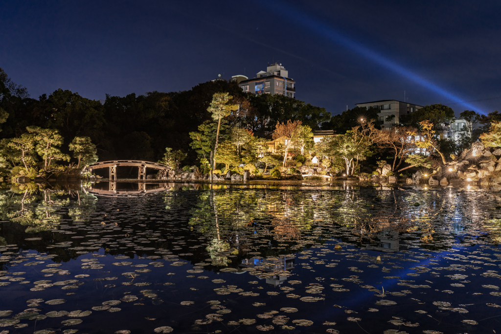 夜の渉成園1