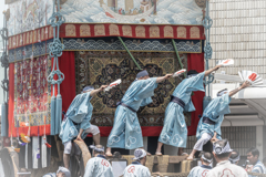 そして放下の出番です