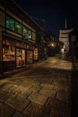 八坂通り夜景