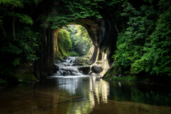 亀岩の洞窟2