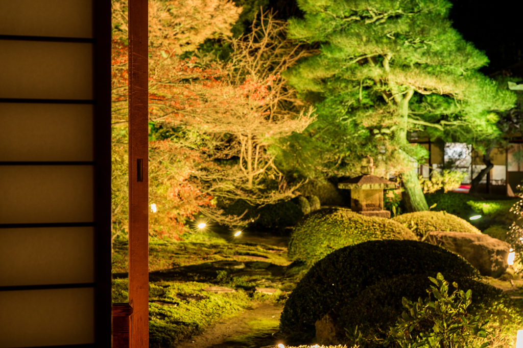 夜の雲龍院1