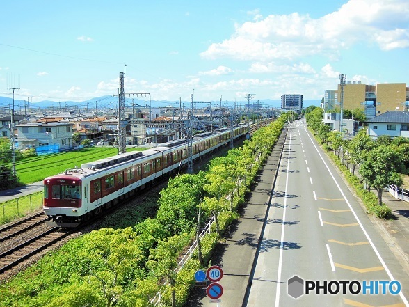 電車のある所