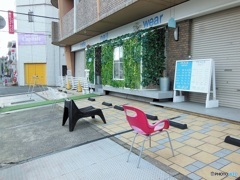 椅子の駐車場♪