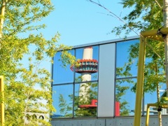 窓の京都タワー