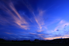 夕暮れ