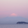 早朝の富士山