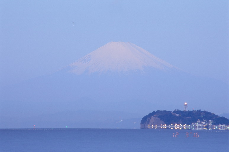 早朝の富士山3