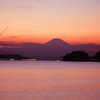 夕焼け富士