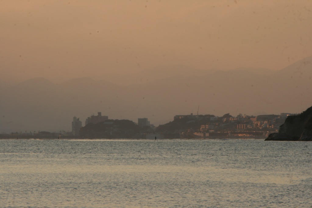 相模湾から