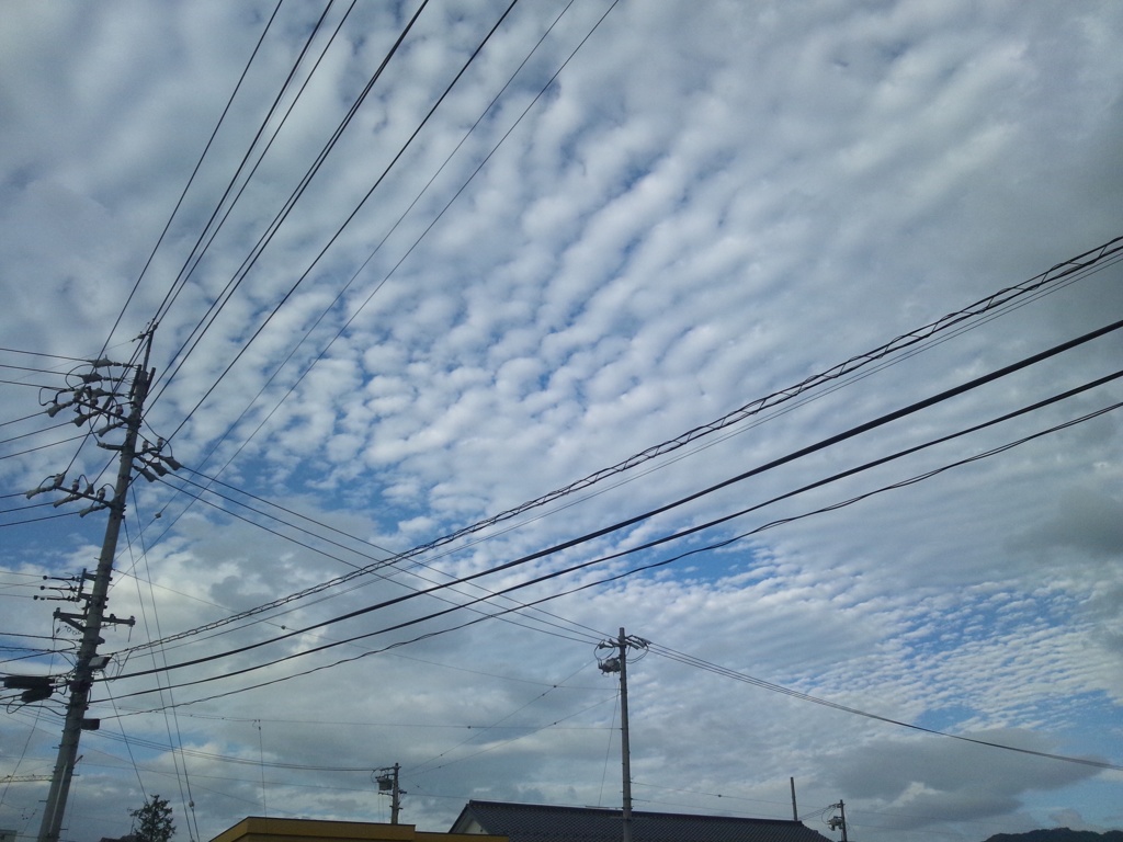 9月6日の雲