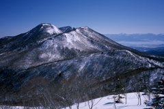 佐渡山（黒姫山方面）